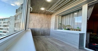 Обшивка лоджии Курган цена от 205 руб. м/2.