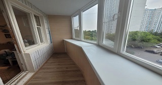 Застеклить лоджию Курган цена от 9714 руб. м/п. за 50 часов