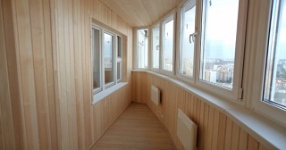 Отделка, остекление, утепление балконов в Кургане от 205 руб. м/2.